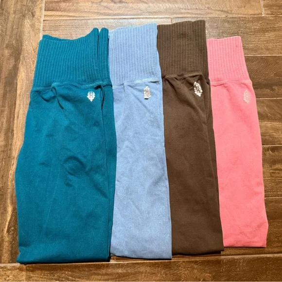 FP Movement Good Karma legging LOT of four Medium/large M/L - Picture 1 of 14